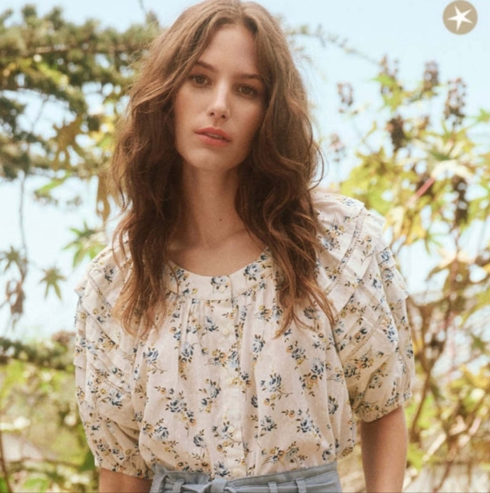 THE GREAT The Carriage Peasant Blouse
